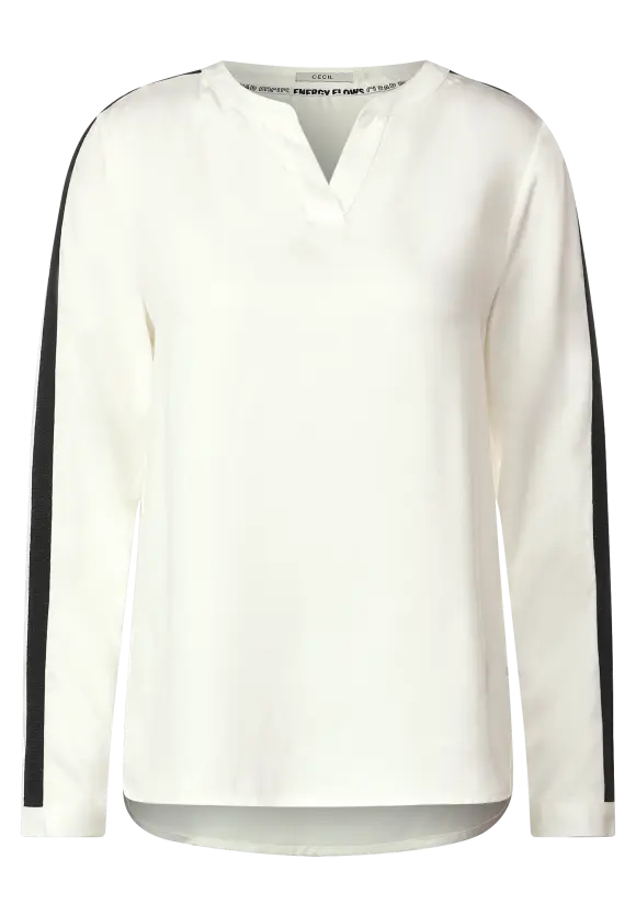 CECIL Bluse mit Tapedetail