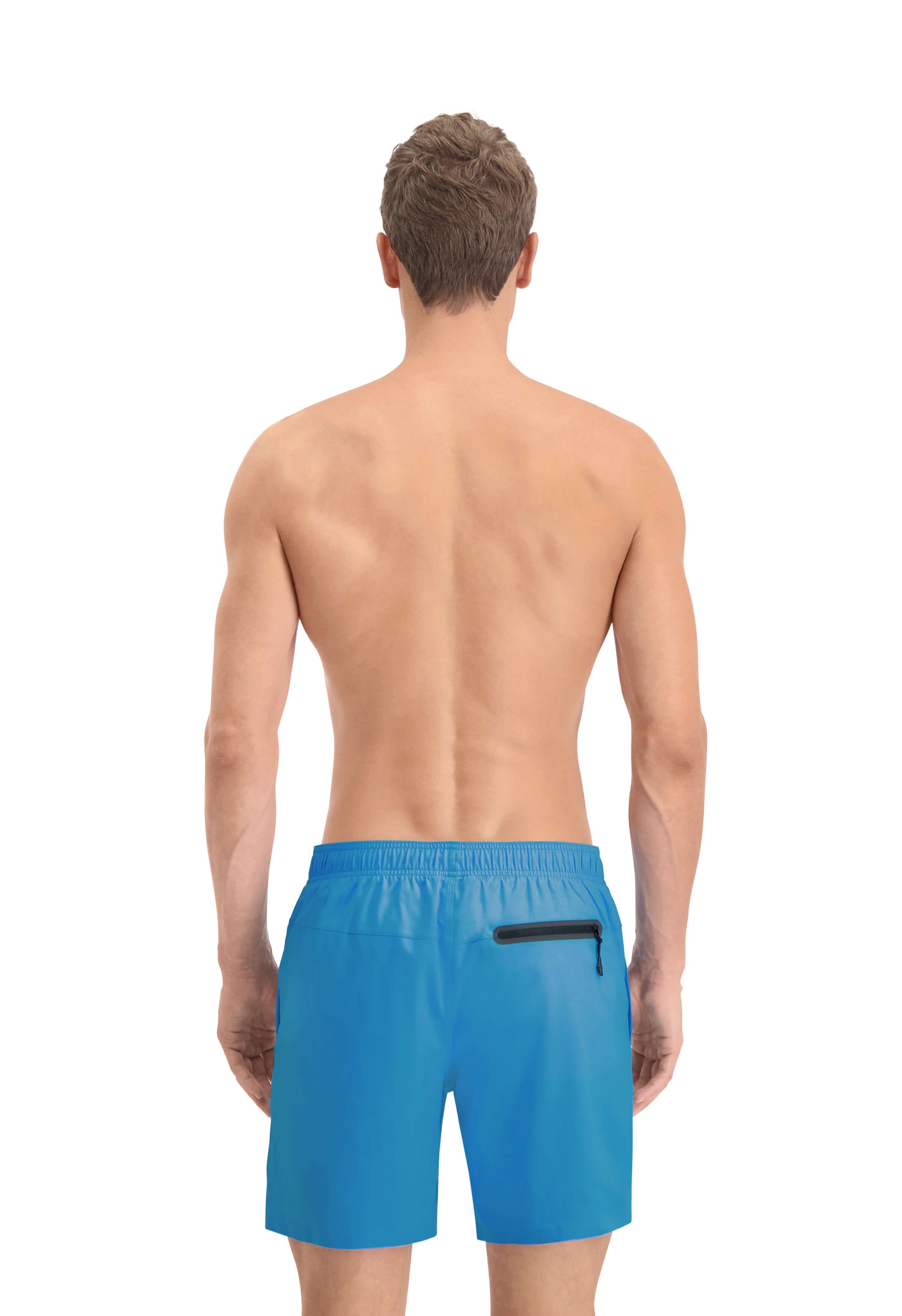PUMA mittellange Energy Blue Badehose