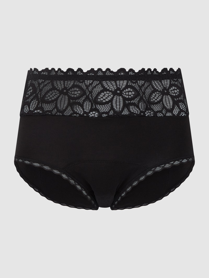 Periodenslip mit Stretch-Anteil in schwarz