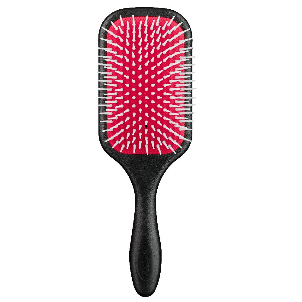Denman D38 Power Paddle Brush, schwarz/rot
