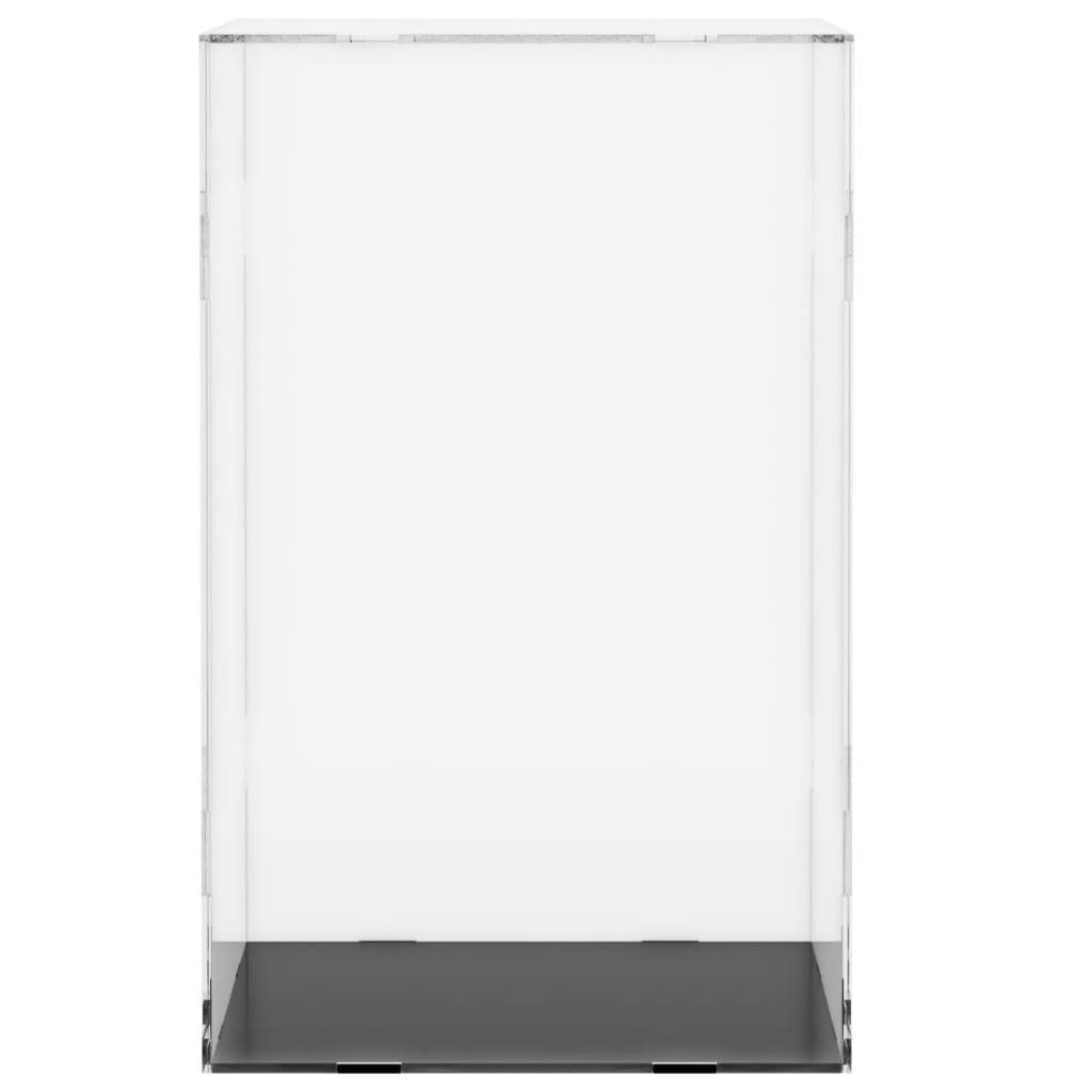 vidaXL Kleiderschrank Vitrine Transparent 14x14x22 cm Acryl