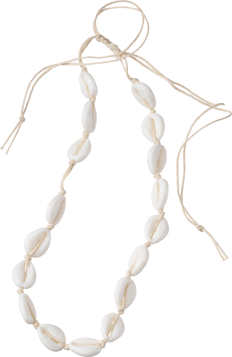 Choker-Halskette mit Muscheln, 1 St