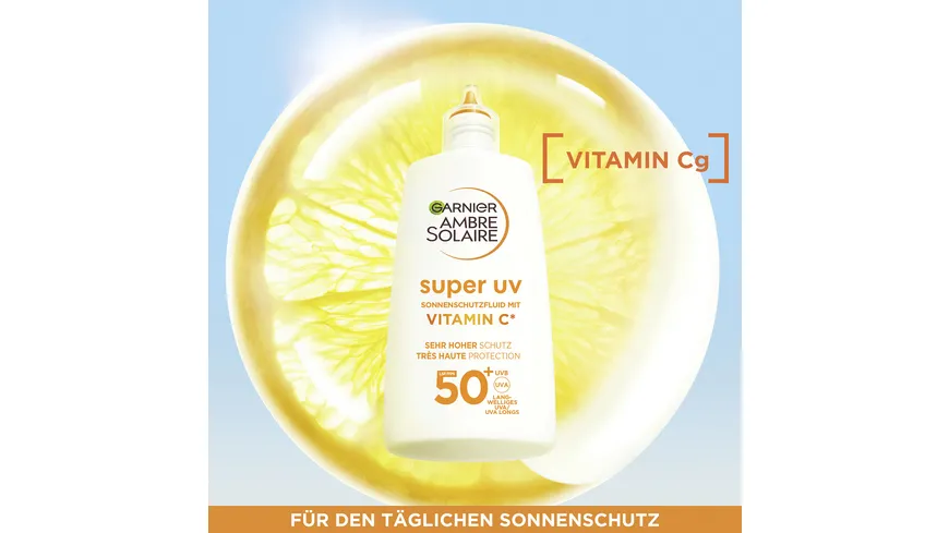 Garnier Ambre Solaire super UV Niacinamid Sonnenschutzfluid 40 ml