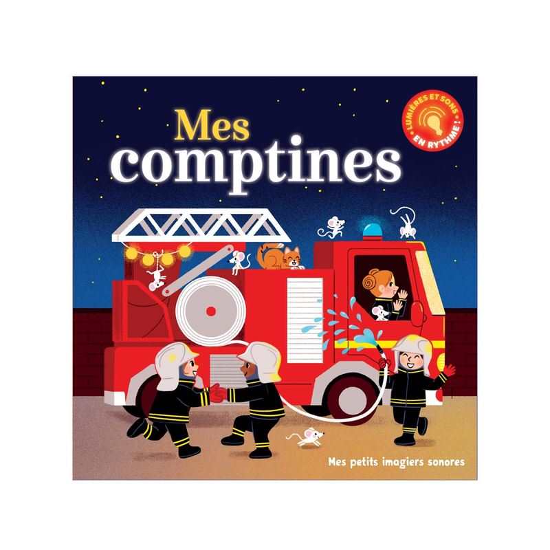 Livre sonore Mes comptines son et lumière - Gallimard Jeunesse