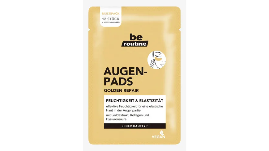 be routine Augenpads Golden Repair