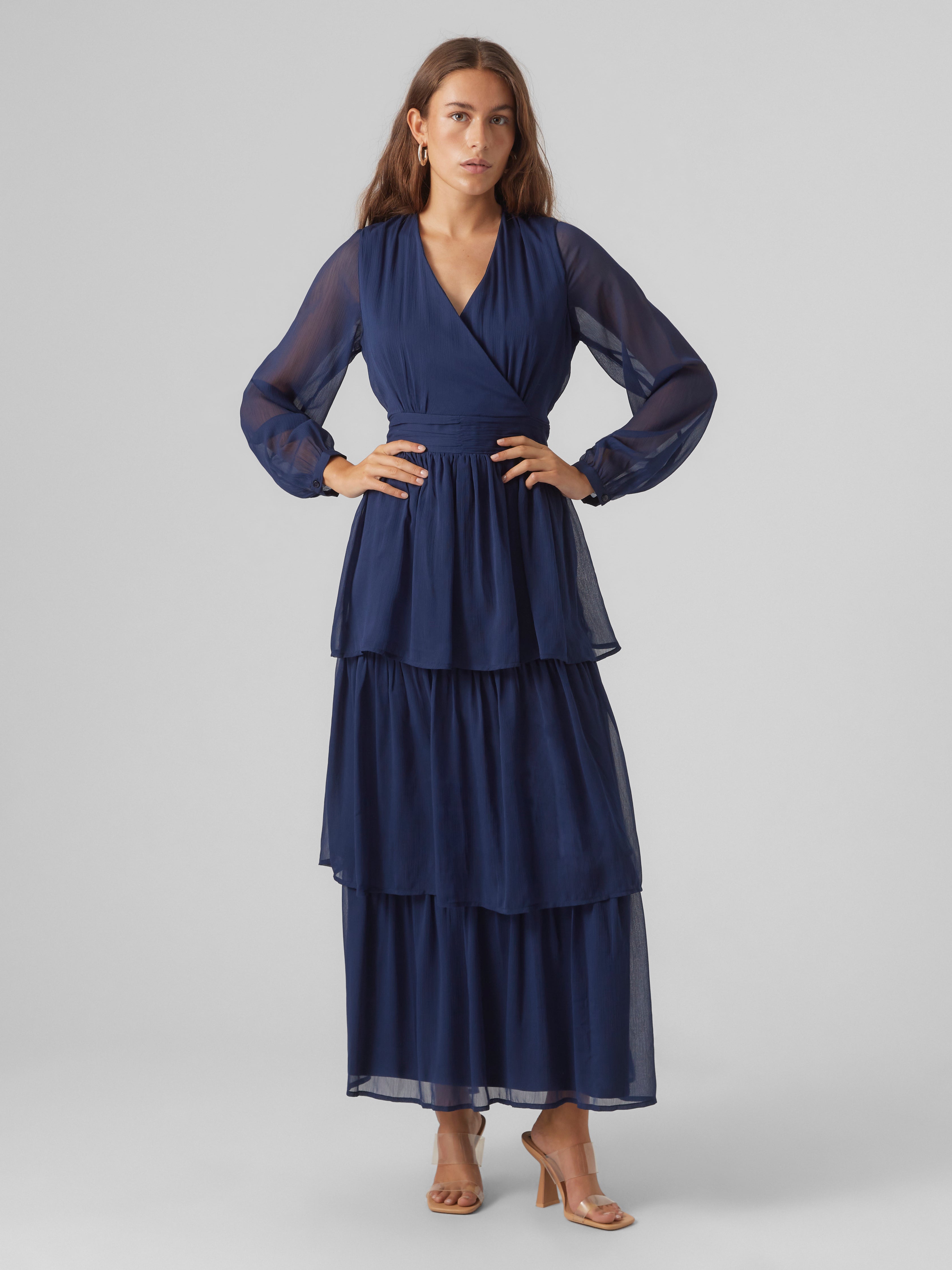 VMELLA Langes Kleid