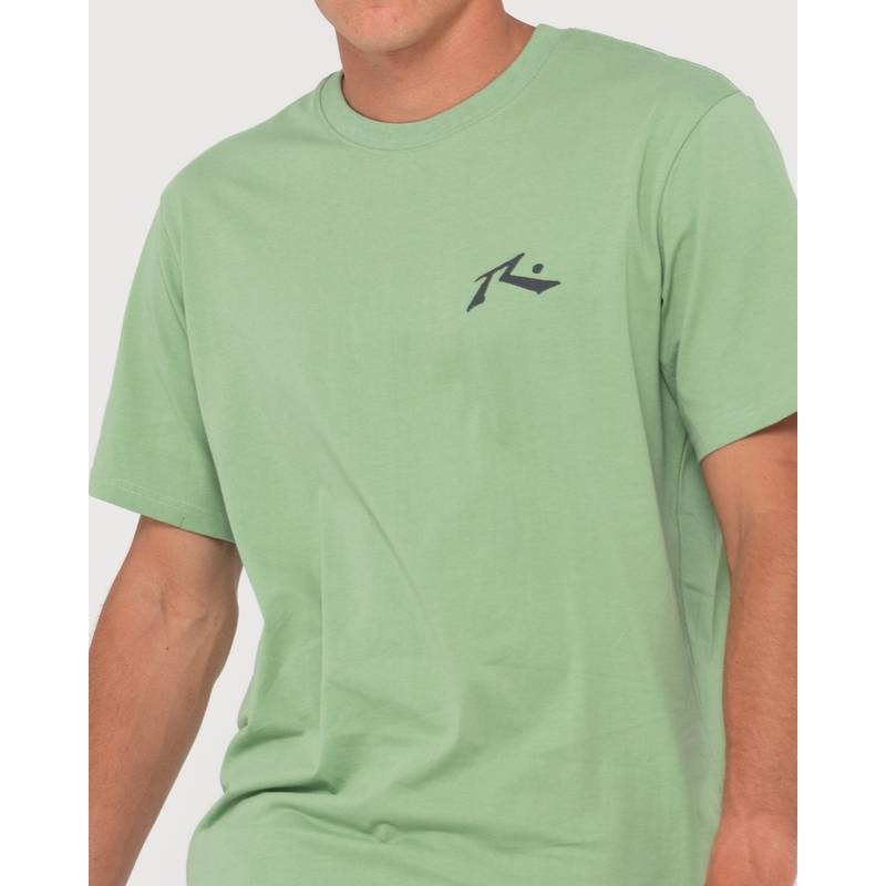 RUSTY ONE HIT COMPETITION SHORT SLEEVE TEE T-Shirt Herren