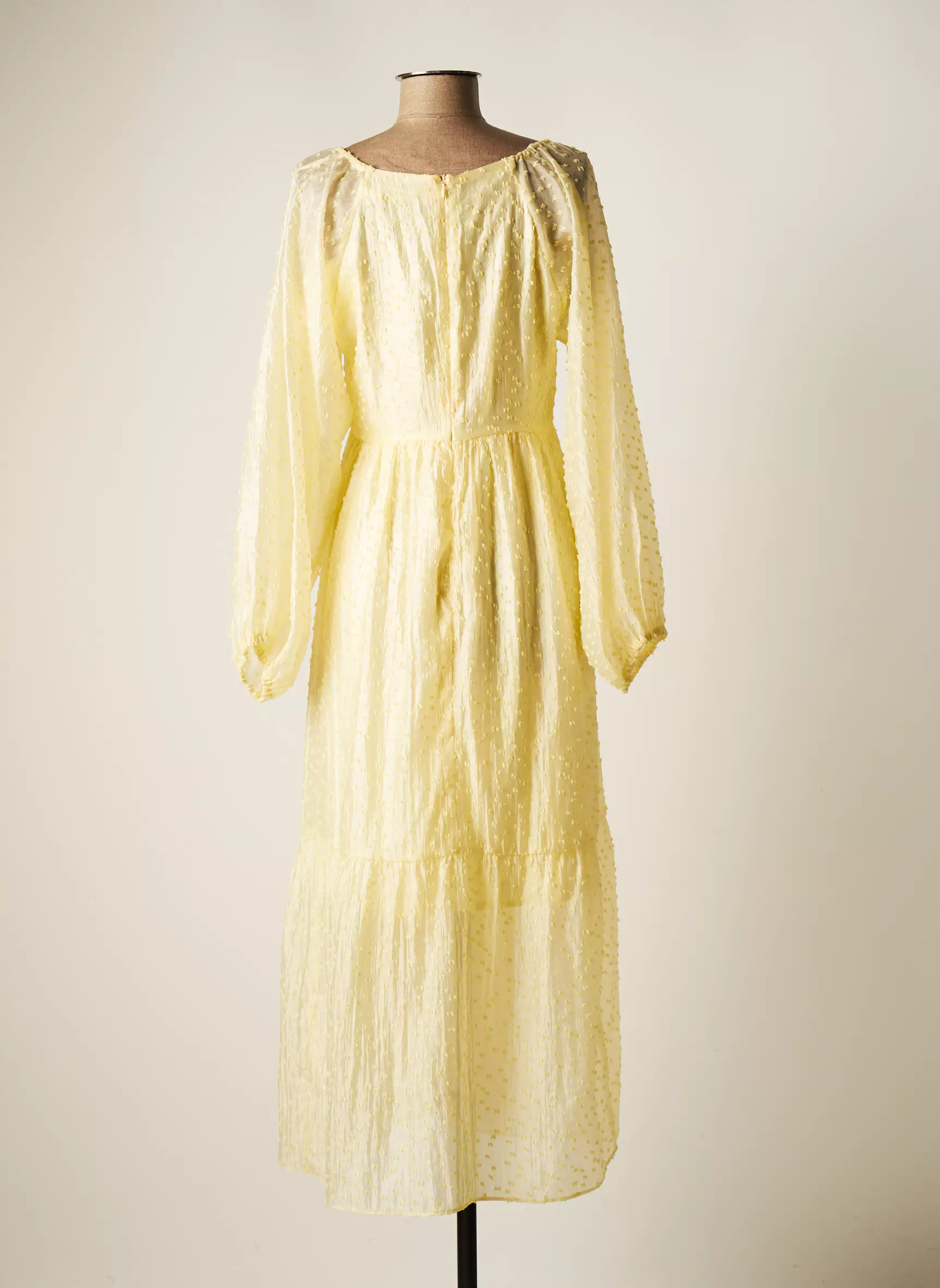 In Wear Robes Longues Femme couleur jaune