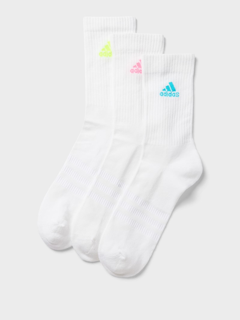 Socken mit Label-Stitching im 3er-Pack in rosa
