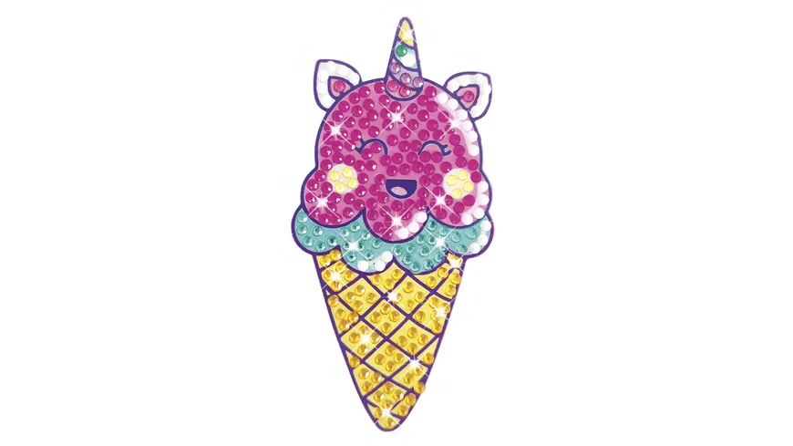 DIAMONDZ CRYSTAL PAINTING Keychain Set Unicorn