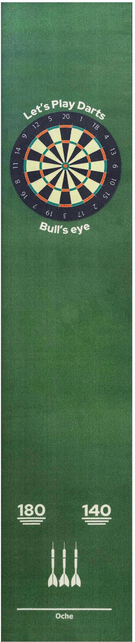 Teppich DART, Primaflor-Ideen in Textil, rechteckig, Höhe: 5 mm, Dartmatte mit offiziellem Spielabstand 237 cm, rutschhemmend