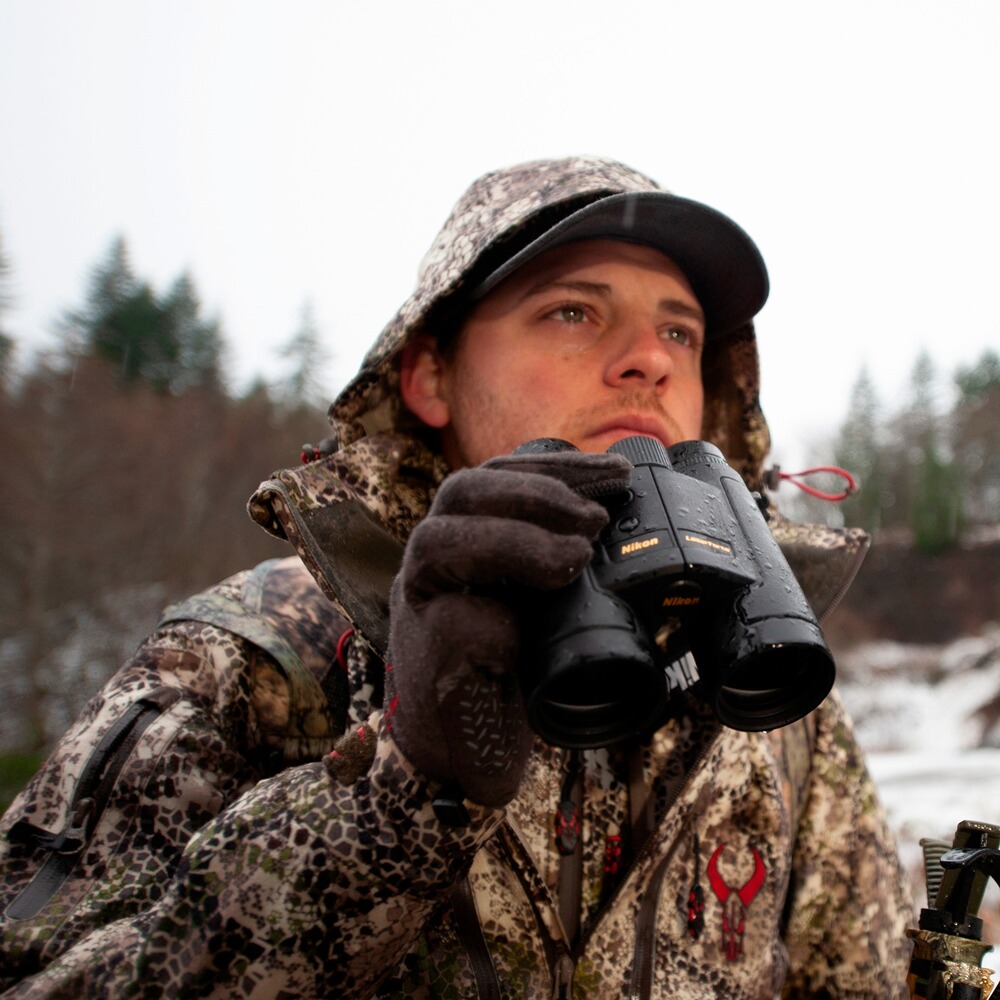 Nikon Fernglas mit Entfernungsmesser Laserforce 10x42