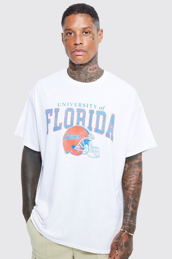Oversize T-Shirt mit lizenziertem Florida Print