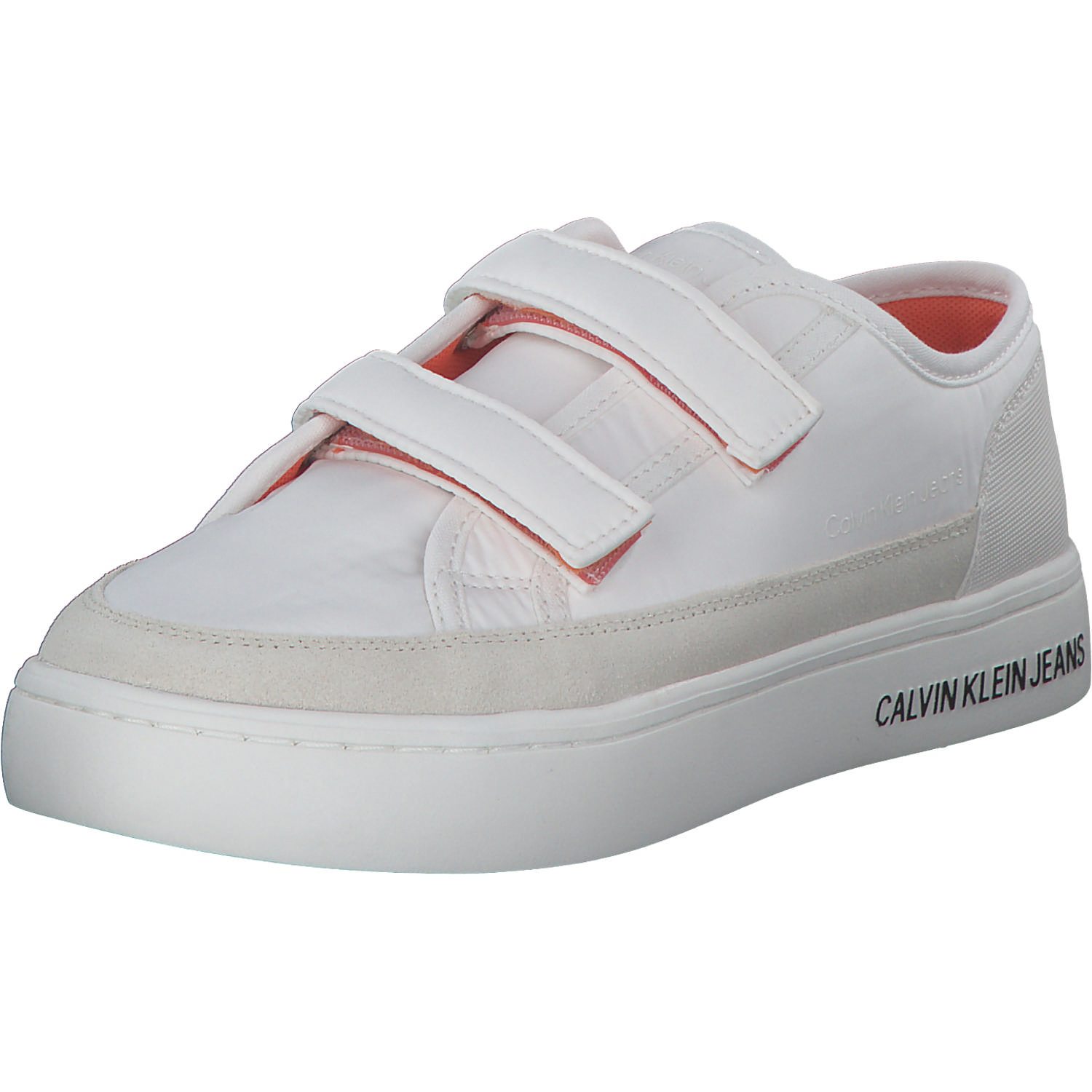 Calvin Klein YWOYW00909, Slip-On-Sneaker, Damen, weiß