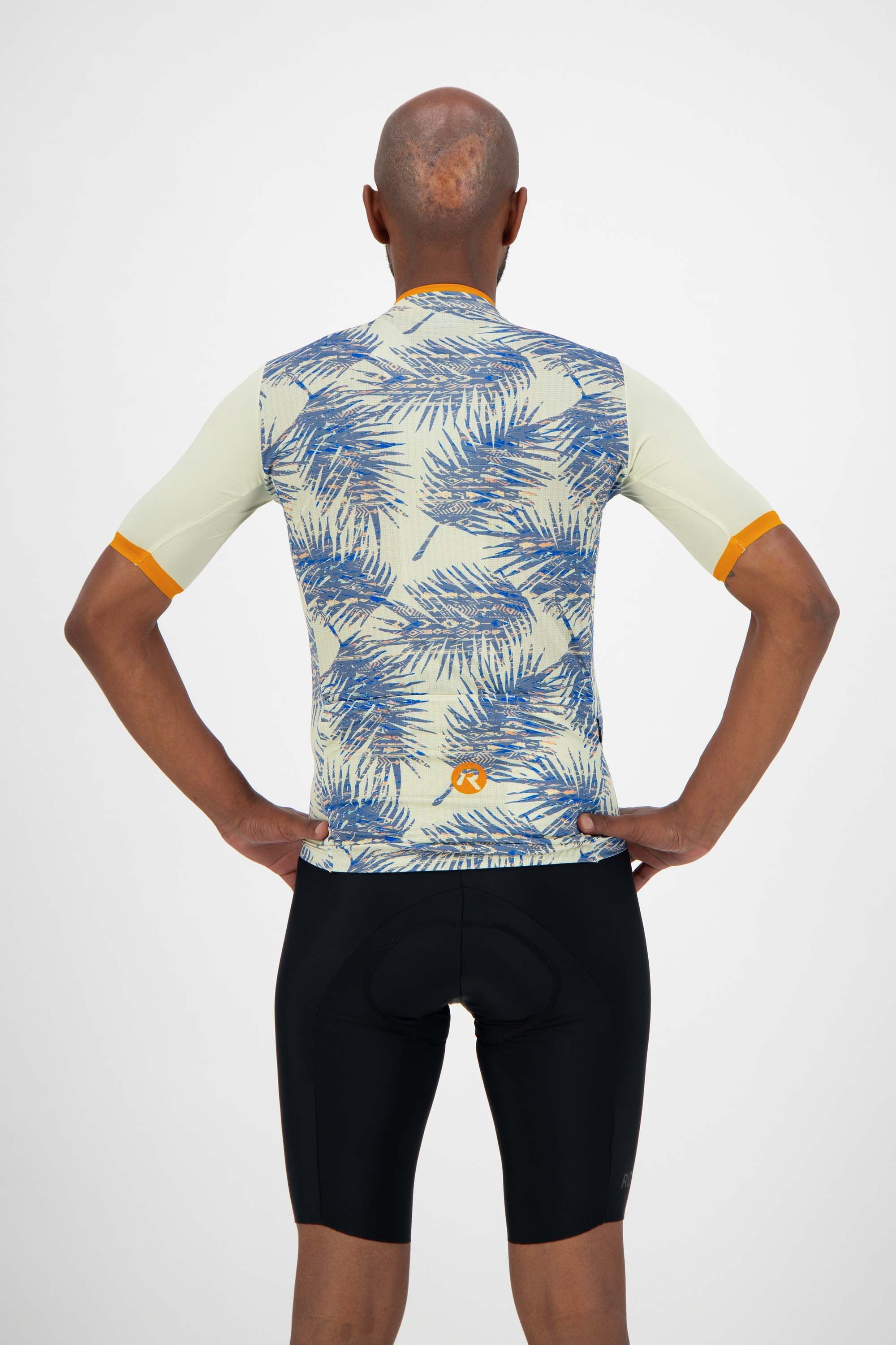 Rogelli Nature Sand/Orange Herren Radtrikot Kurzarm