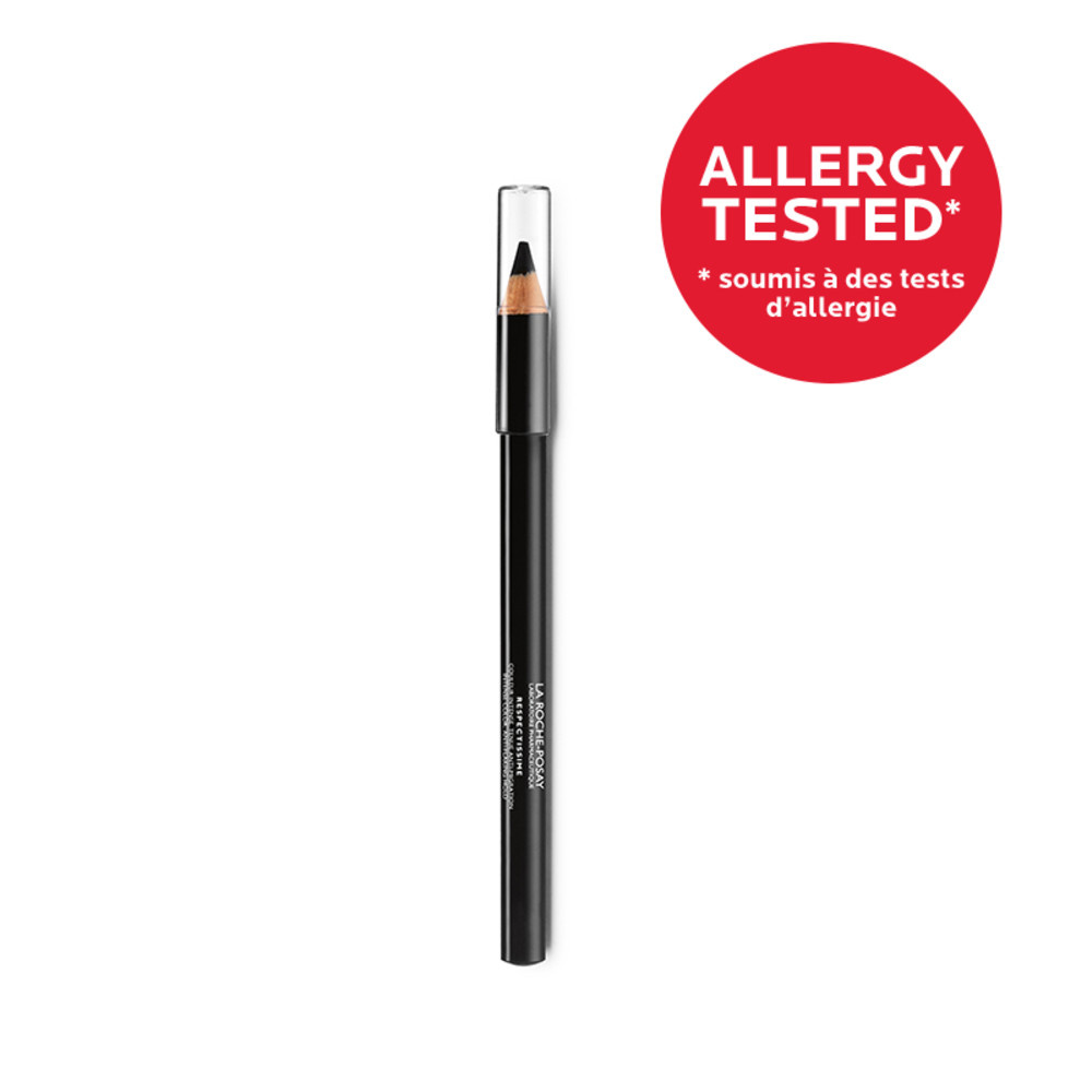 La Roche-Posay Toleriane Crayon Douceur noir Crayon Maquillage Yeux Couleur Noire Soumis à des Tests d'Allergie