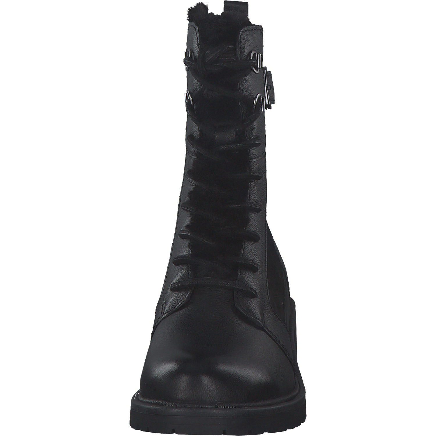Tamaris 26212, Schnürstiefeletten, Damen, black