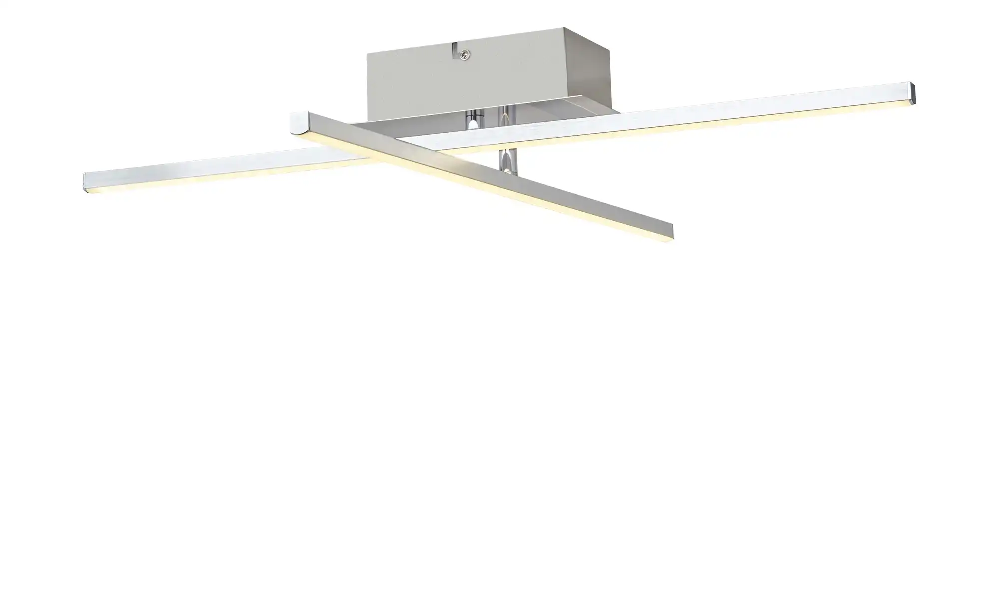 KHG LED-Deckenleuchte, 2-flammig nickel matt