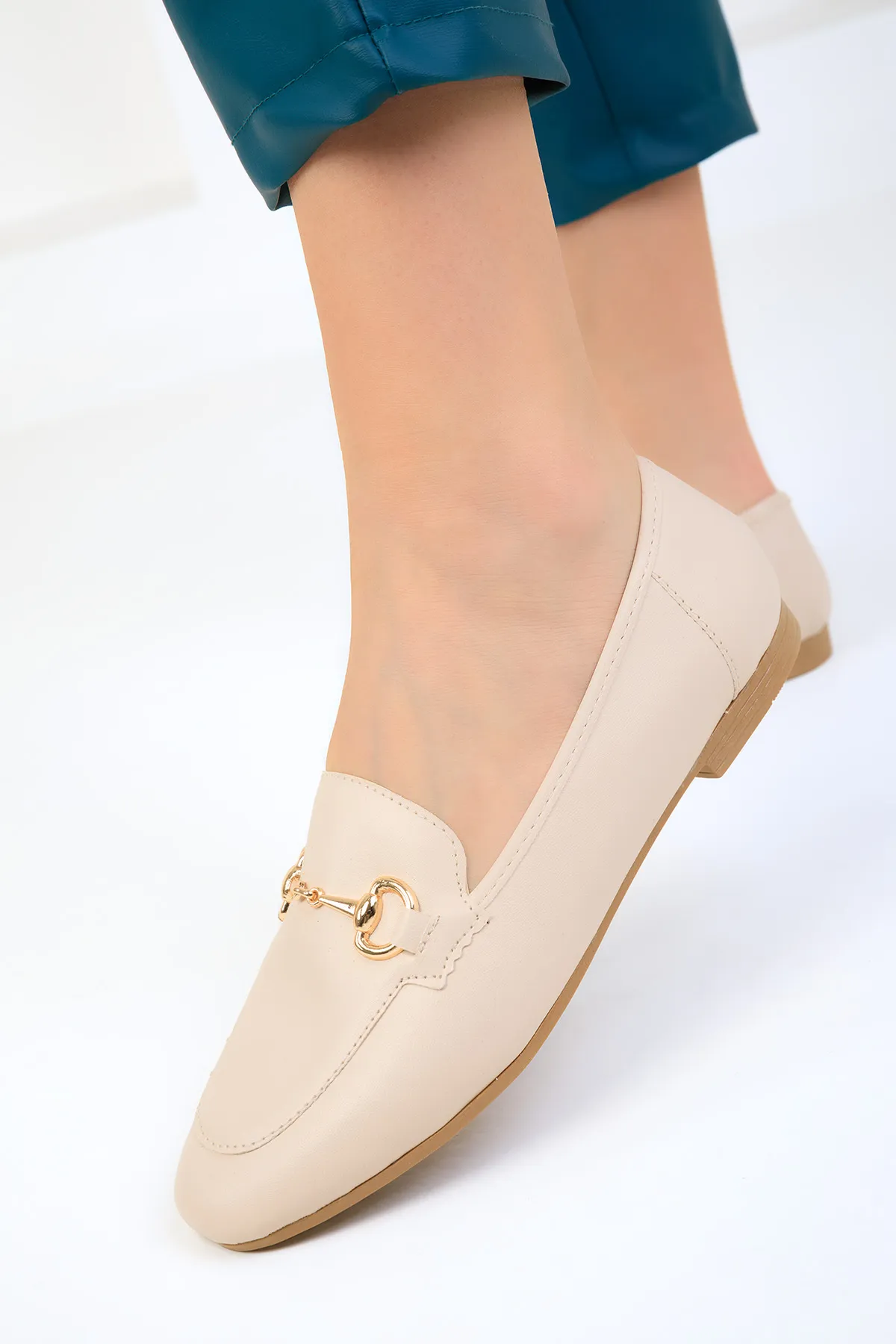 SOHO  Hellbraune Ballerinas für Damen 17936
