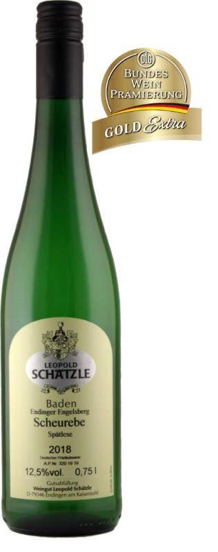 Weingut Leopold Schätzle Scheurebe Spätlese Engelsberg 2018