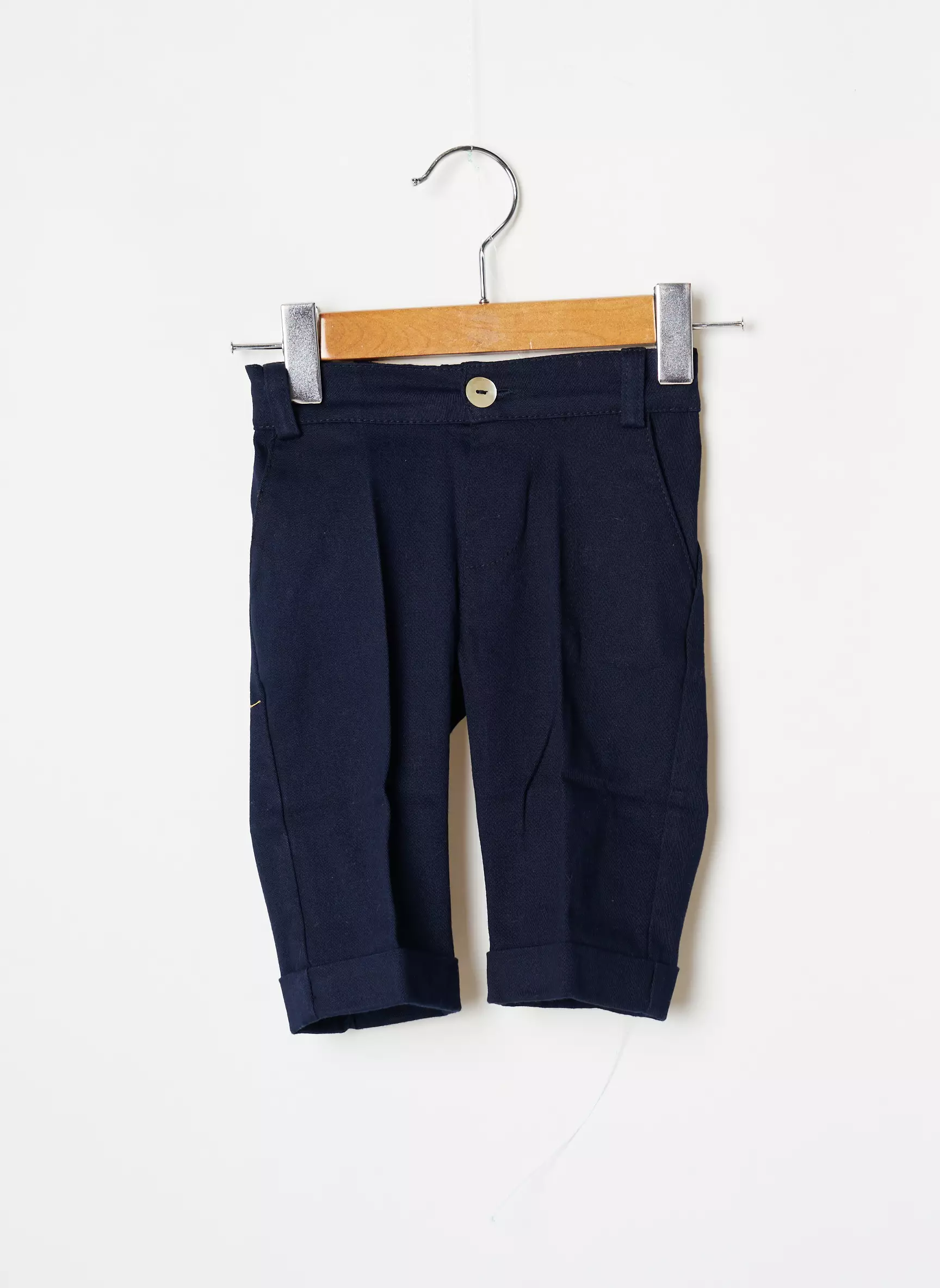J O Milano Pantalons Droits Garcon couleur bleu