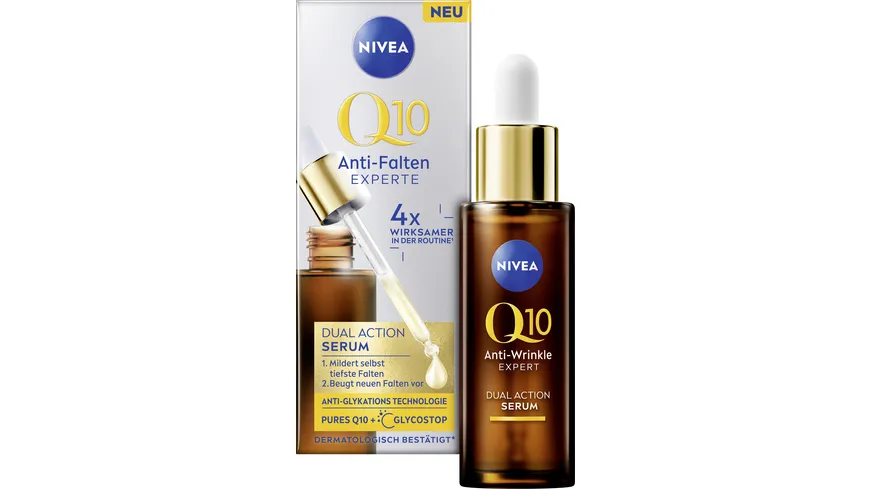 Nivea Dual Action Serum Q10 Anti-Falten Experte 30 ml