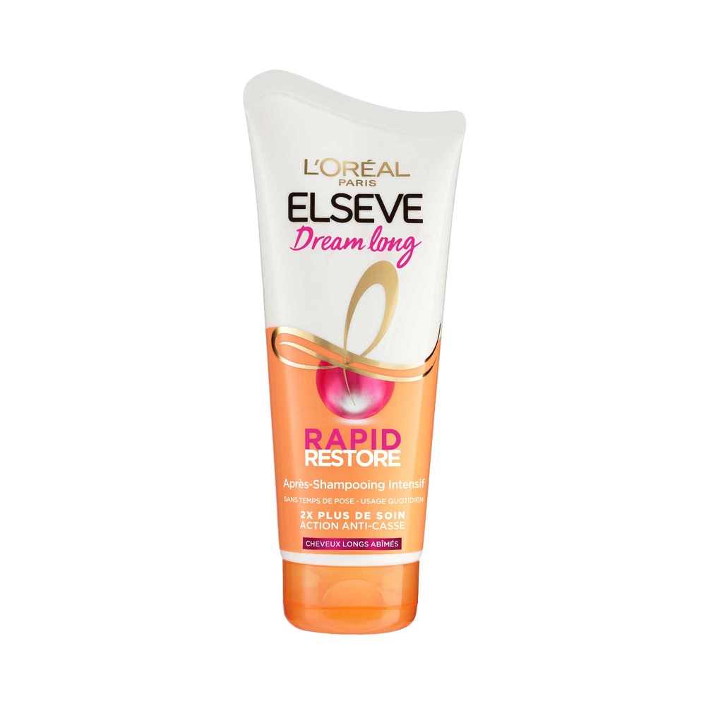 L'Oréal Paris Elseve Rapid Restore Dream Long Après-Shampoing intensif rapid restore enrichi en huile de ricin cheveux longs