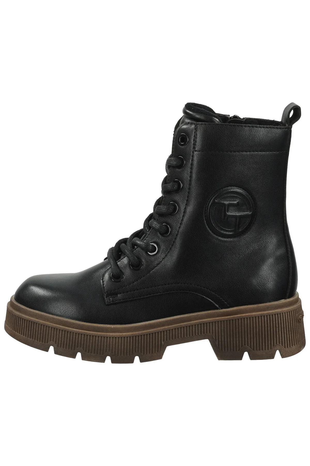 Tom Tailor  Stiefelette - Schwarz - Blockabsatz