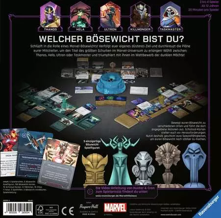 Marvel Villainous - Spiel ab 12 Jahren