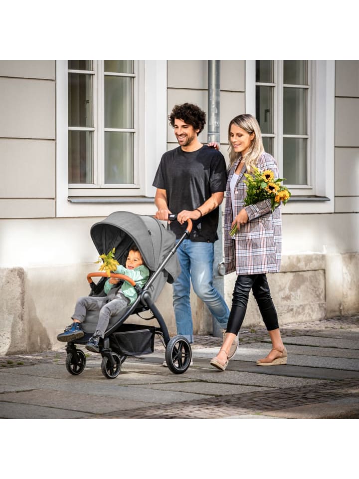 Hauck Buggy & Sportwagen UpTown Black (mit Liegefunktion, in grau günstig kaufen onesize