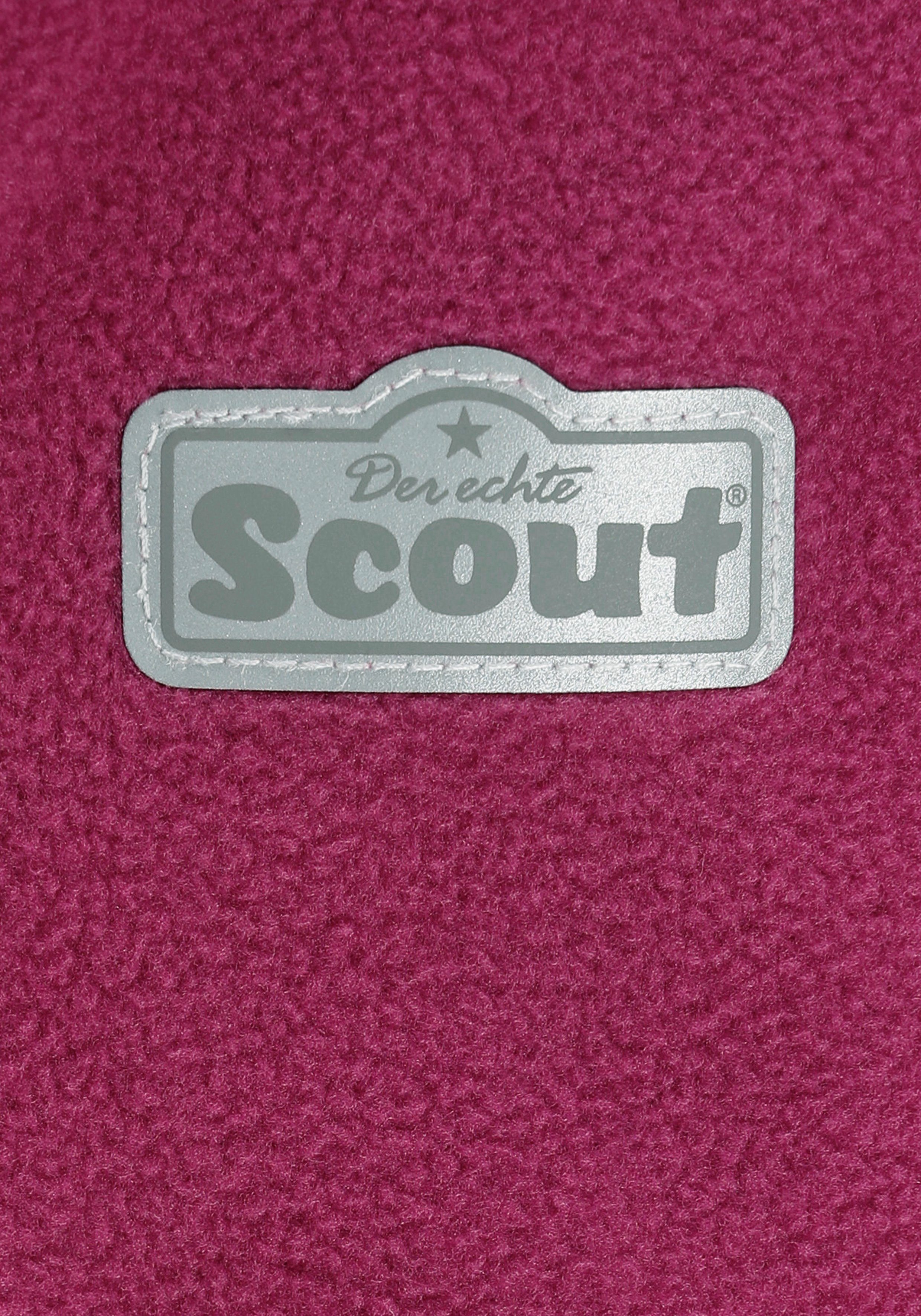 Scout Fleecejacke COZY 2 mit Ärmelbündchen