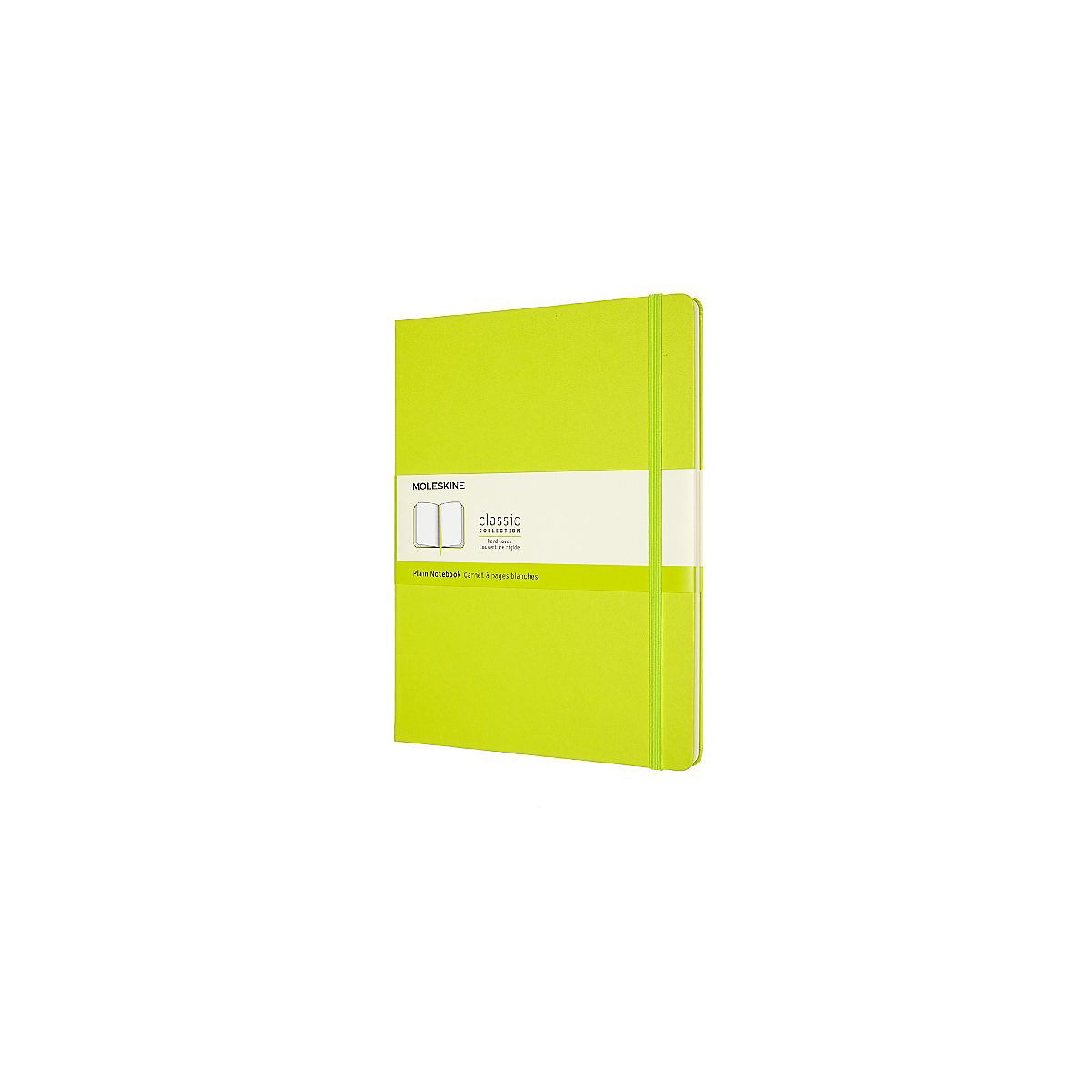 Moleskine Notizbuch Extra Large Blanko, Hardcover, Limetten Grün