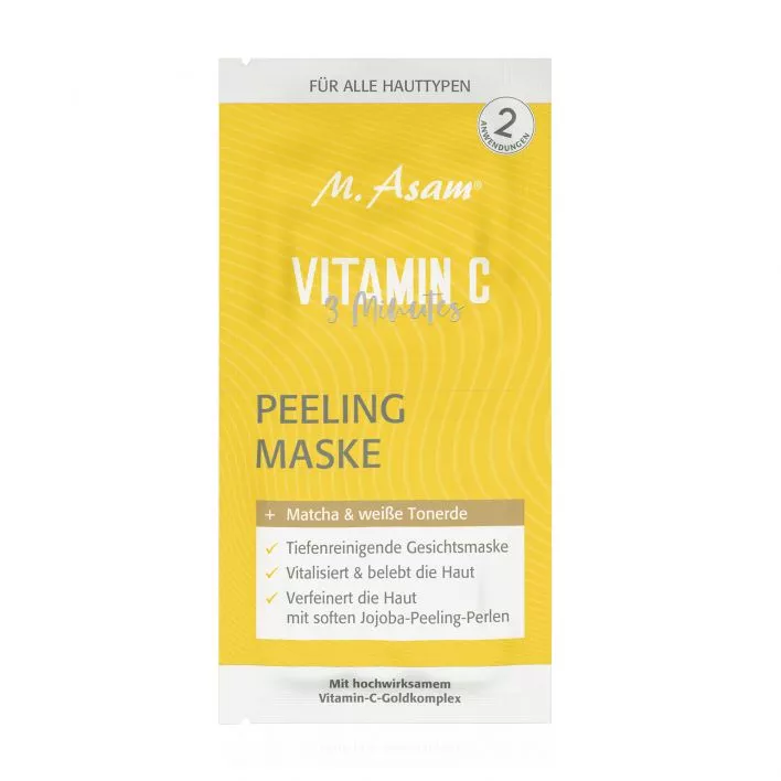 VITAMIN C 3-Minutes Peeling Maske Sachet
