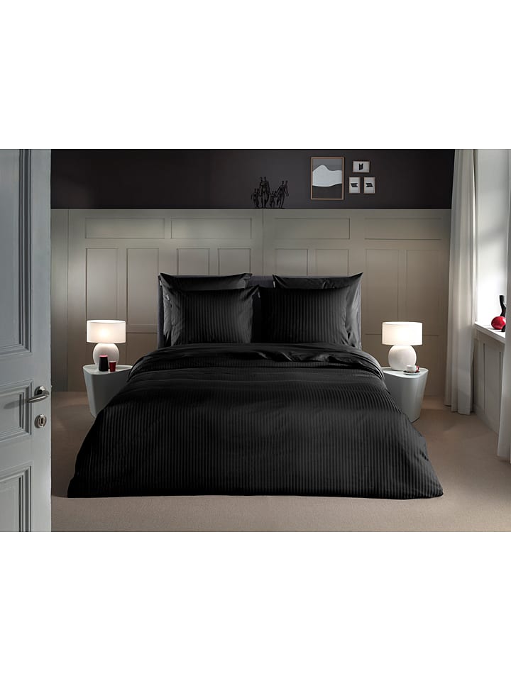 Heckett Lane Satin-Bettwäsche-Set 