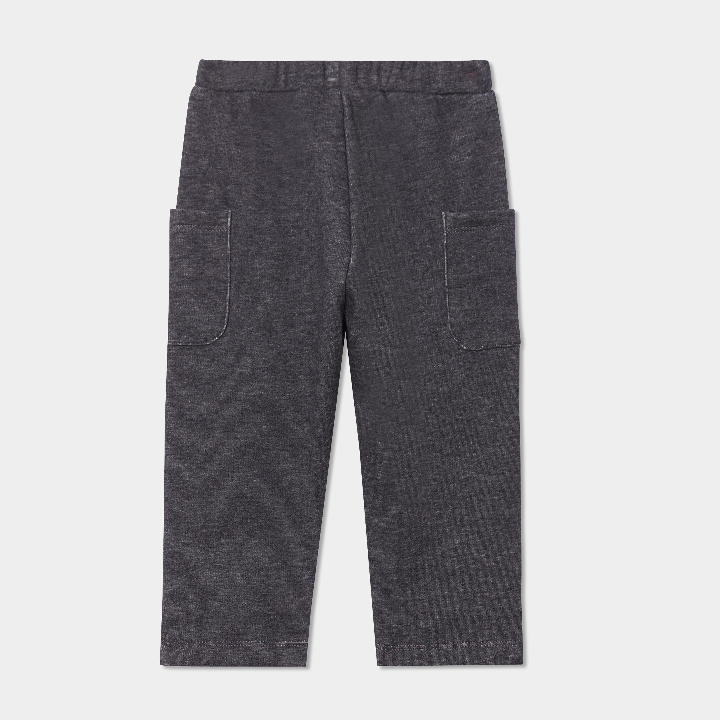 Pantalon de jogging loose gris foncé bébé garçon | La Halle