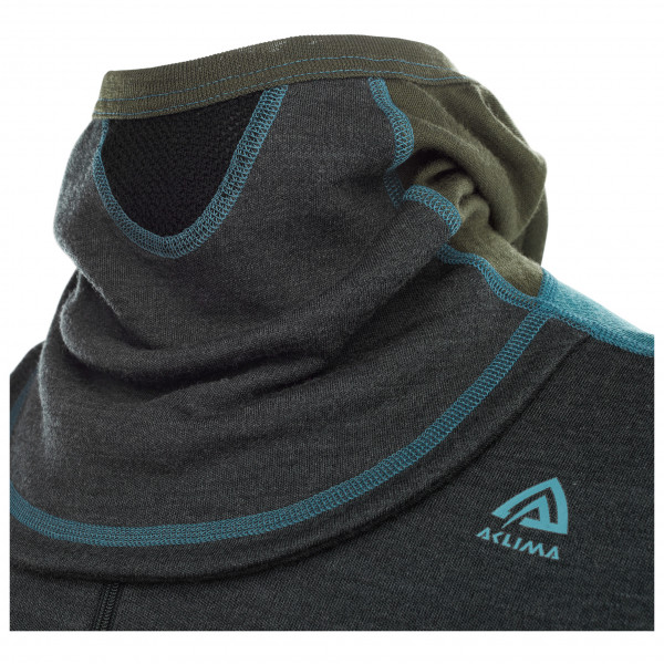 Aclima - Warmwool Hood Sweater Net - Merinopullover