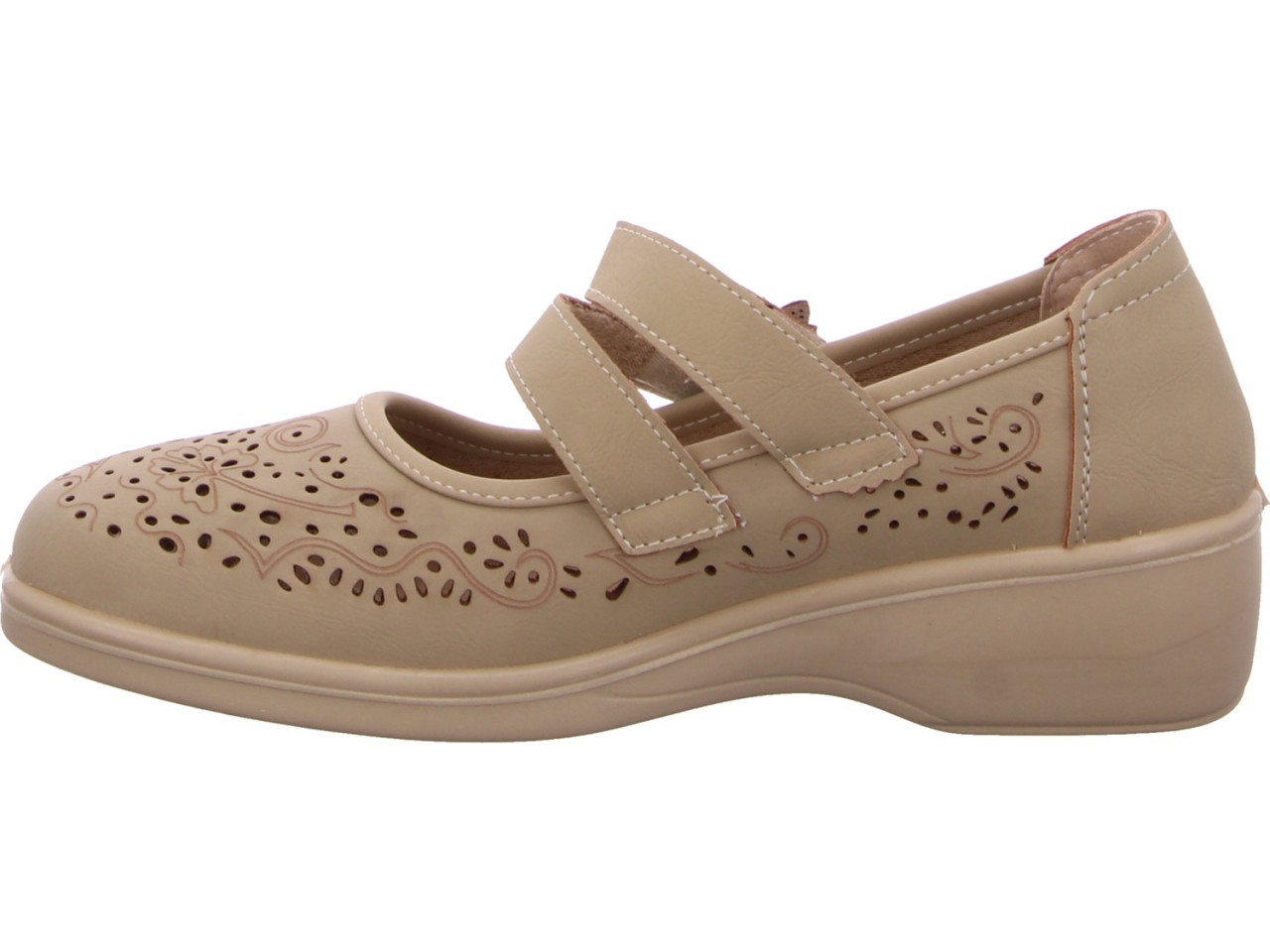 DIVERSE Sportliche Slipper beige