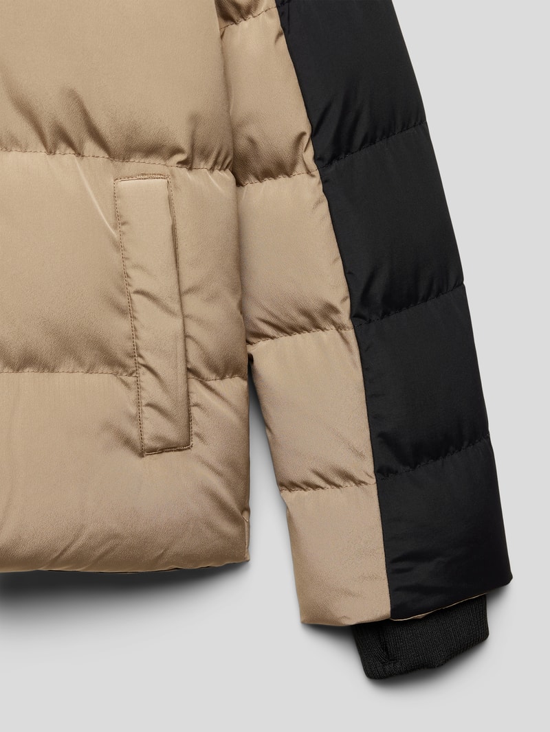 Steppjacke mit Reißverschluss Modell 'Hamdon' in sand