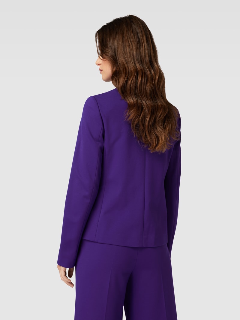 Blazer mit Eingrifftaschen in lila