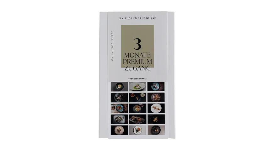 THE GOLDEN CIRCLE Online Kochkurse Premium Zugang 3 Monate
