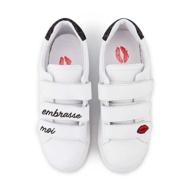 Baskets en cuir Edith embrasse moi