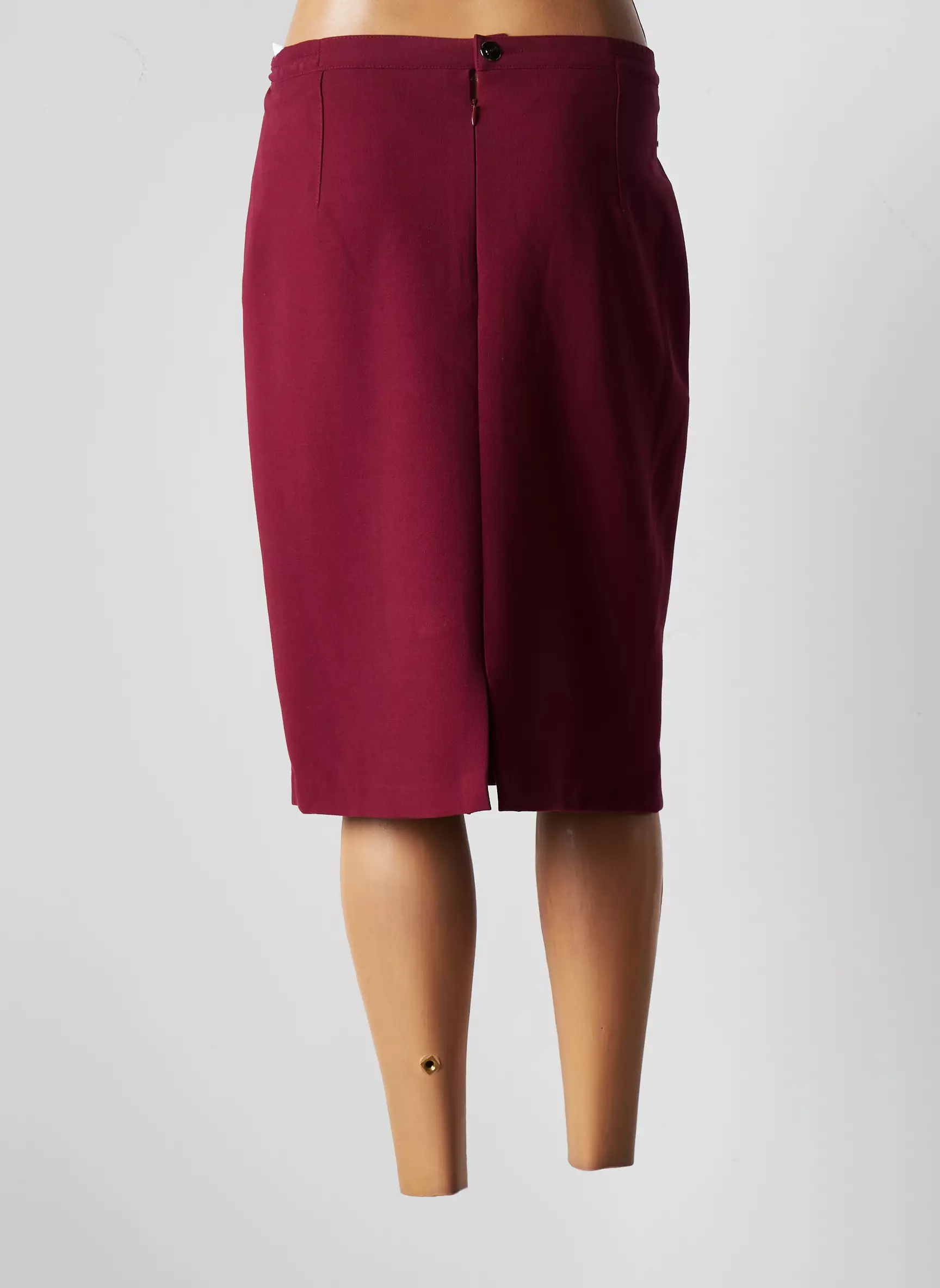 Jumfil Jupes Mi Longues Femme couleur rouge