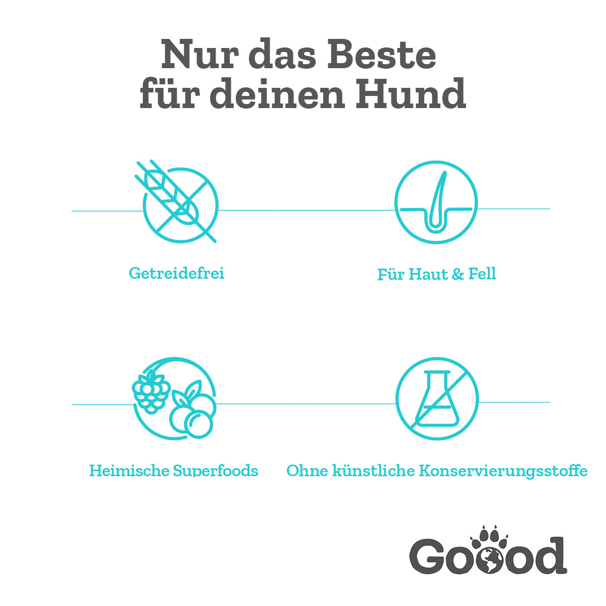 Goood Soft Gooodies Nachhaltige Forelle 100g kaufen bei ZooRoyal