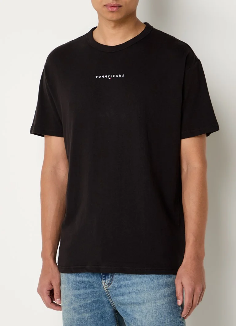 Tricou Tommy Hilfiger cu logo brodat