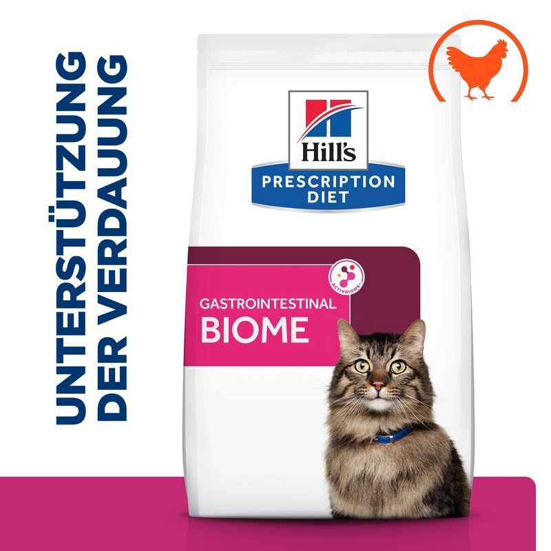 Hill's Trockenfutter Hill's Prescription Diet Gastrointestinal Biome Digestive / Fibre Care mit Huhn 2x3 kg