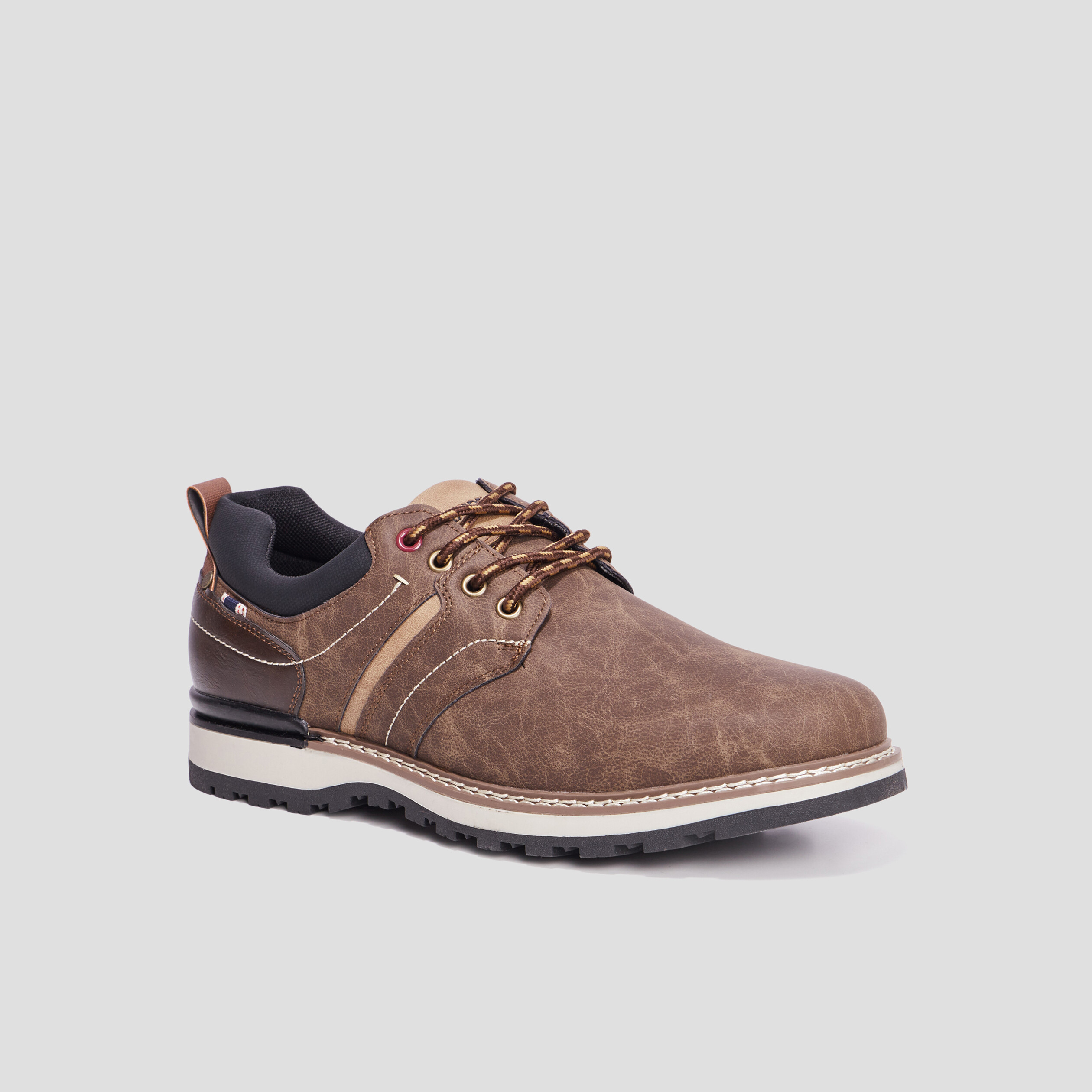 Derbies à lacets Trappeur Dinton marron homme | La Halle