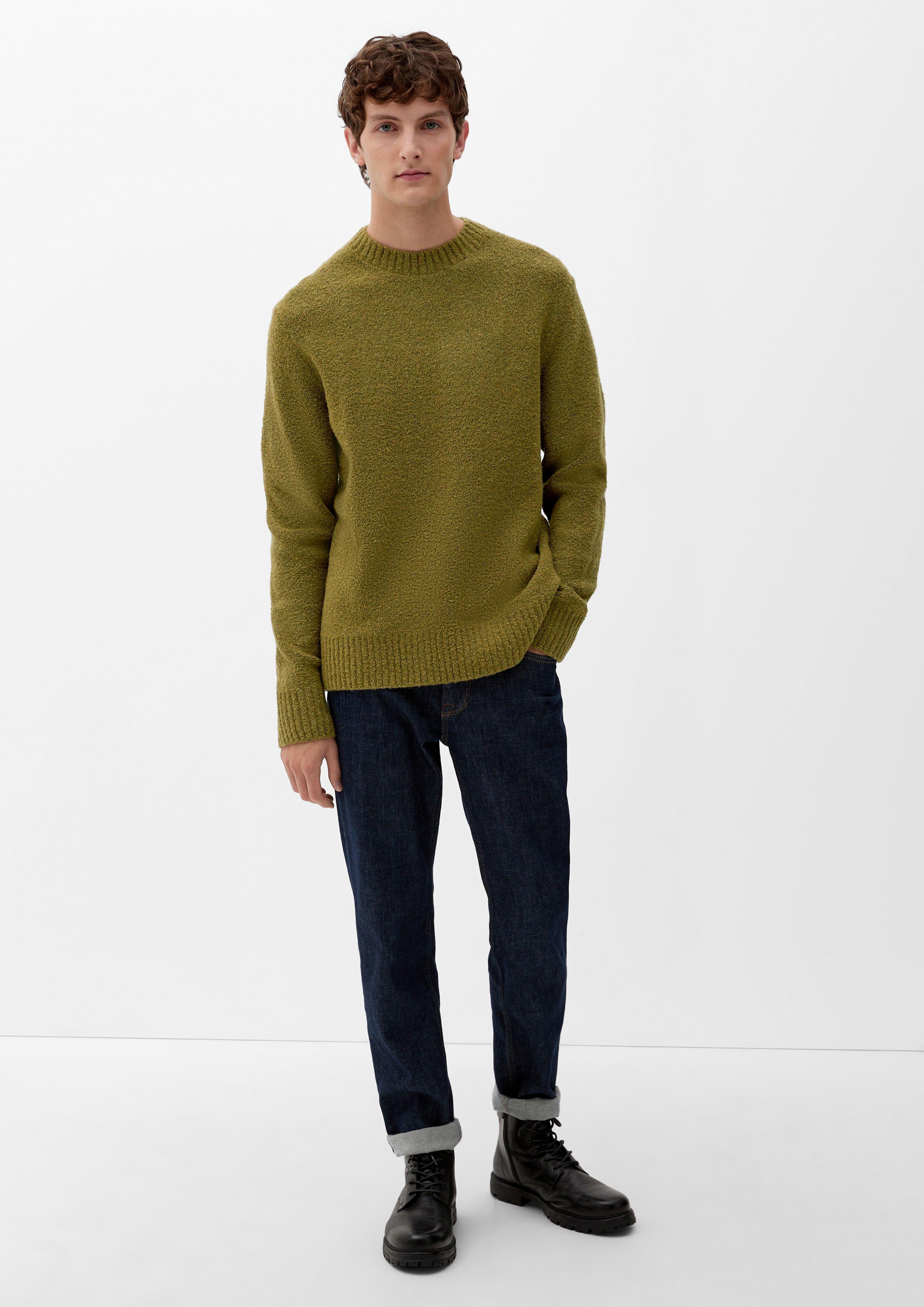 Wollmix-Pulli aus Bouclé  2118069-7711