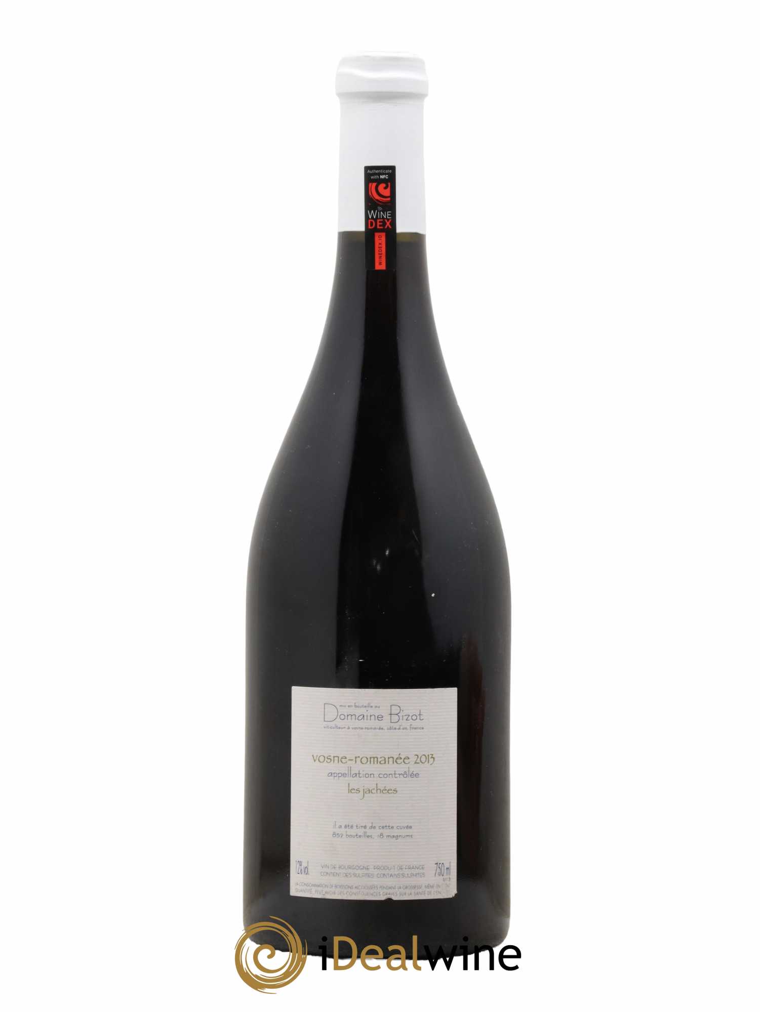 Vosne-Romanée Les Jachées Bizot (Domaine)  2013 - Lot de 1 Bouteille