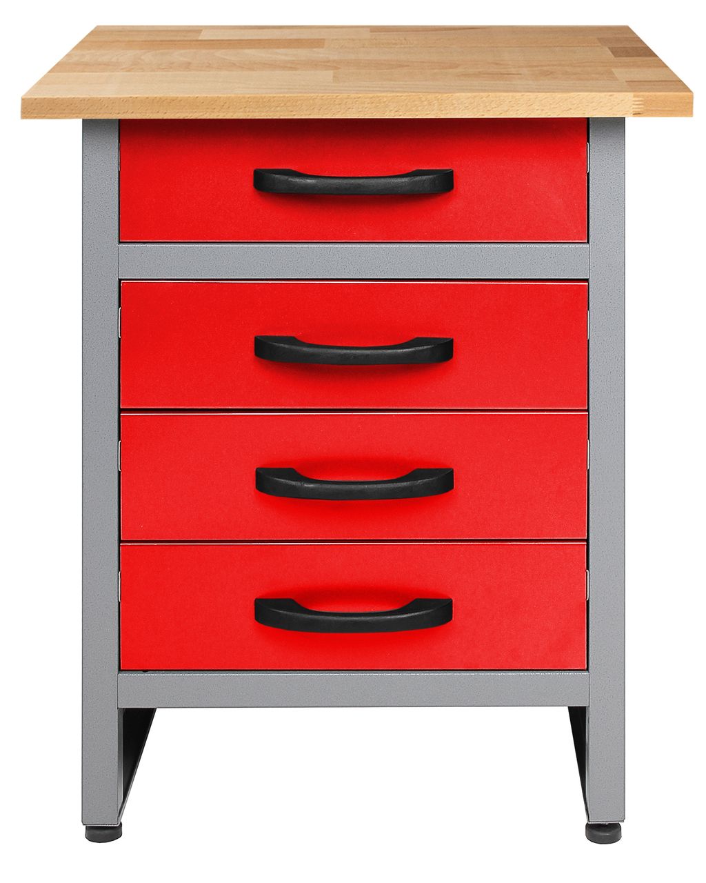 Ondis24 Werkbank Bernd 60 cm rot H85