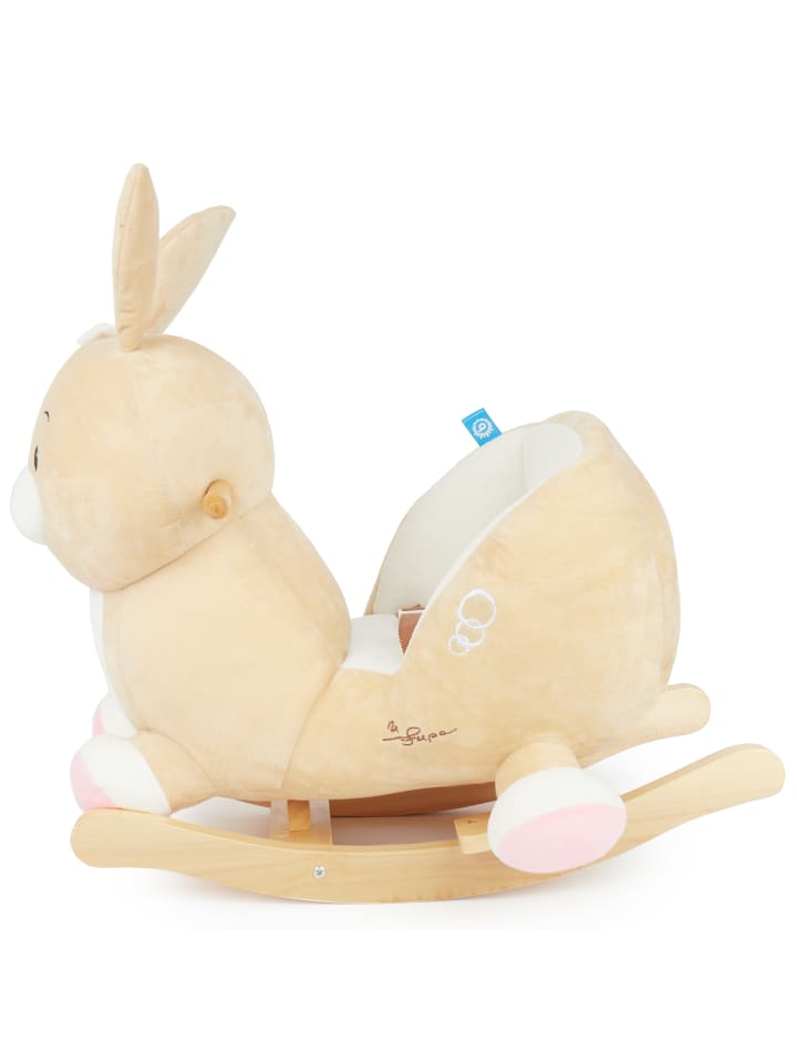 Bieco Spielwaren Schaukeltier Hase Hopsi in Beige günstig kaufen onesize